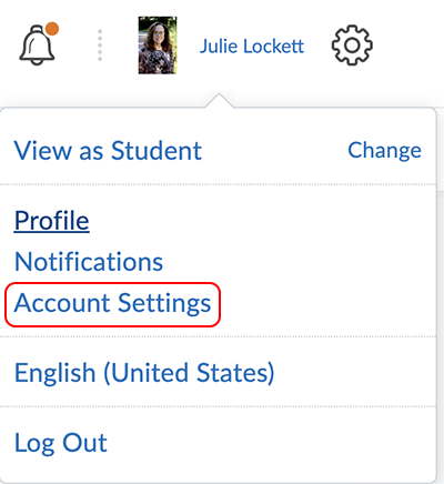 Account Settings Account Settings