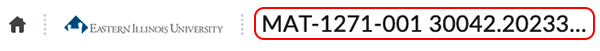 title in course navbar title in course navbar