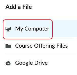My Computer My Computer