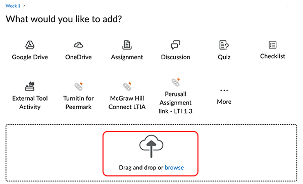 Drag and drop or browse for the file Drag and drop or browse for the file
