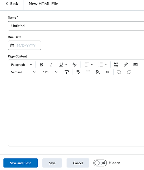 New HTML file New HTML file