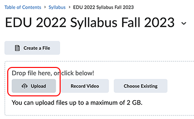 Upload new file Upload new file