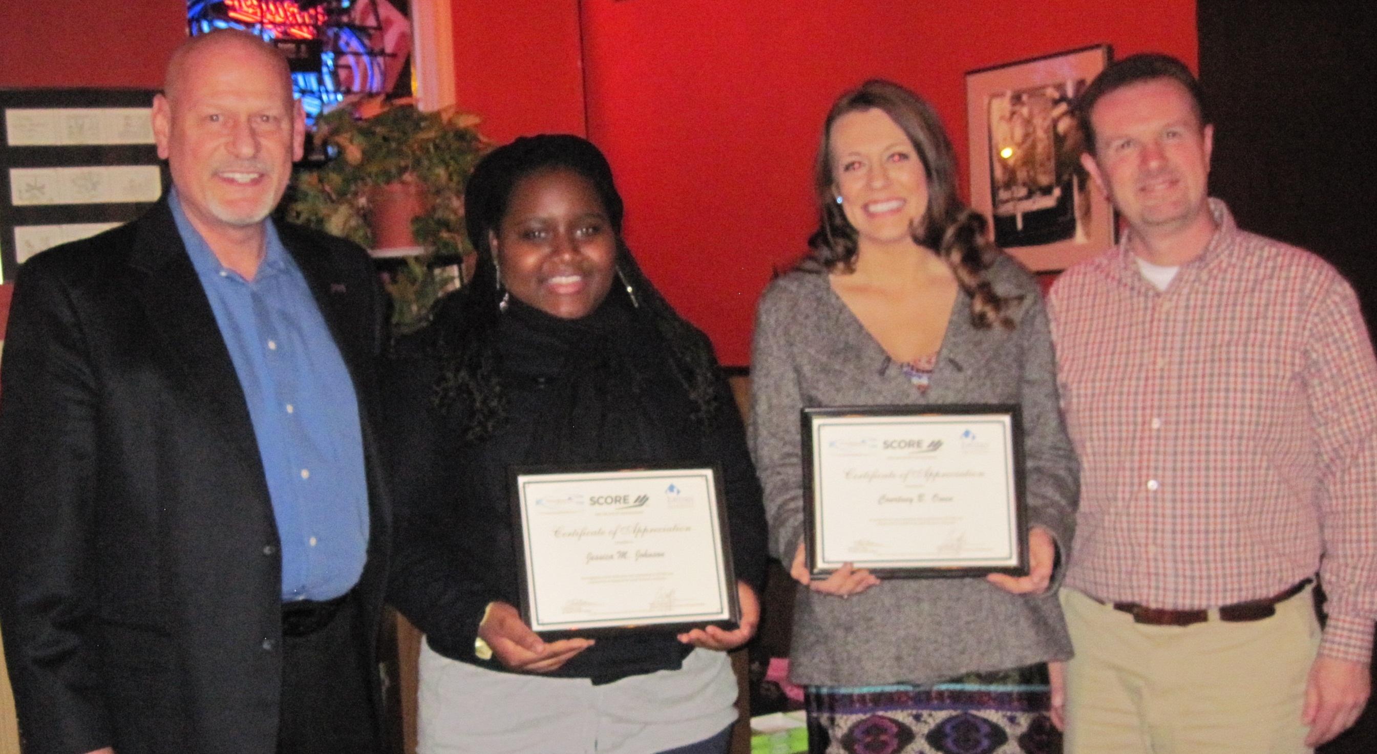 FAll 2012 EIU-SCORE Shadows receiving their certificates. Fall 2012 EIU-SCORE Shadows receiving their certificates.