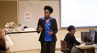 faculty in classroom
