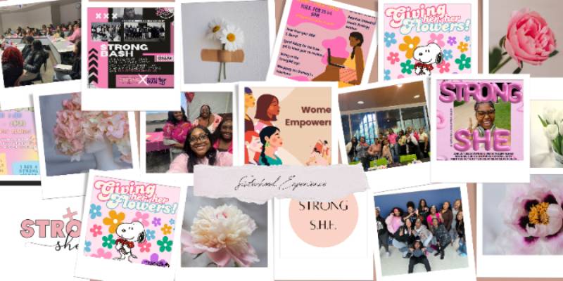 Strong She Collage