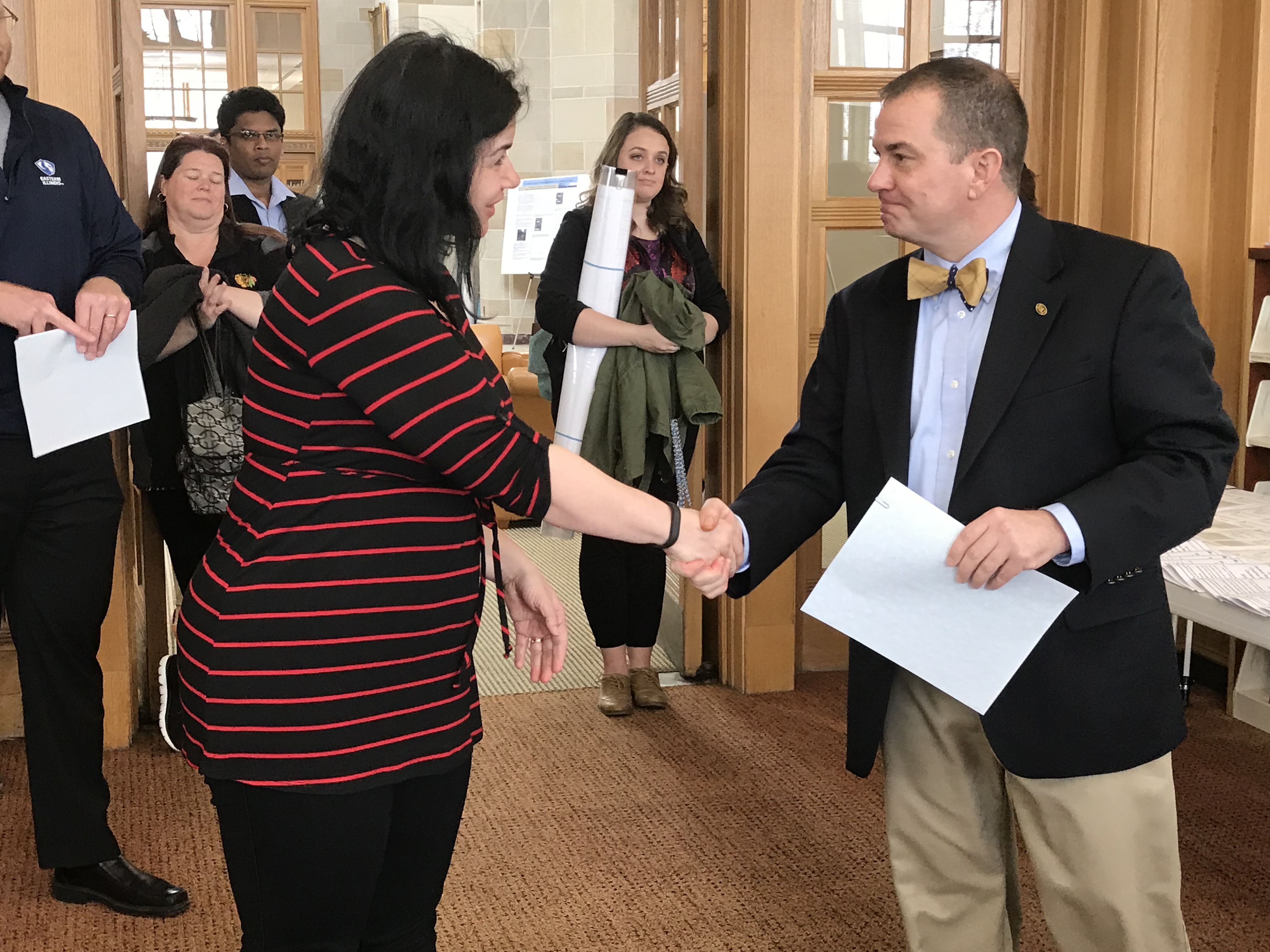 EIU Distinguished faculty undergraduate research award for College of Arts and Humanities Anne Thibault